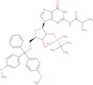 2'-O-(tert-Butyldimethylsilyl)-5'-O-DMT-N2-isobutyryl-guanosine