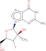 3'-Deoxy-3'-fluoro-2'-C-methylguanosine