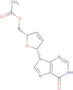 2',3'-Didehydro-2',3'-dideoxy-5'-acetate inosine