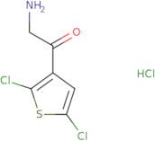2-Amino-1-(2,5-dichlorothiophen-3-yl)ethan-1-one hydrochloride