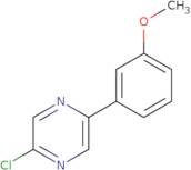 2-Chloro-5-(3-methoxyphenyl)pyrazine