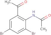 N-(2-Acetyl-4,6-dibromophenyl)acetamide