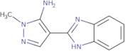 4-(1H-1,3-Benzodiazol-2-yl)-1-methyl-1H-pyrazol-5-amine
