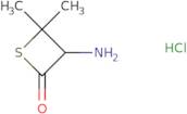 (3R)-3-Amino-4,4-dimethylthietan-2-one hydrochloride