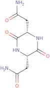 2-[(2S,5S)-5-(Carbamoylmethyl)-3,6-dioxopiperazin-2-yl]acetamide