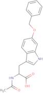 2-Acetamido-3-(6-(benzyloxy)-1H-indol-3-yl)propanoic acid
