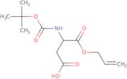 (3S)-3-{[(tert-Butoxy)carbonyl]amino}-4-oxo-4-(prop-2-en-1-yloxy)butanoic acid