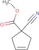 3-Cyclopentene-1-carboxylic acid,1-cyano-,methyl ester