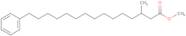 Methyl 3-Methyl-15-phenylpentadecanoate