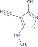 3-Methyl-5-(methylamino)-1,2-thiazole-4-carbonitrile