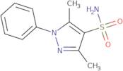 3,5-Dimethyl-1-phenyl-1H-pyrazole-4-sulfonamide