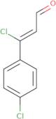 (2Z)-3-Chloro-3-(4-chlorophenyl)prop-2-enal