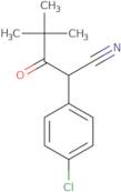 2-(4-Chlorophenyl)-4,4-dimethyl-3-oxopentanenitrile