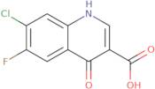 7-Chloro-6-fluoro-4-oxo-1,4-dihydroquinoline-3-carboxylic acid