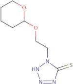 1,2-Dihydro-1-[2-[(tetrahydro-2H-pyran-2-yl)oxy]ethyl]-5H-tetrazole-5-thione