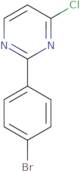 2-(4-Bromophenyl)-4-chloropyrimidine