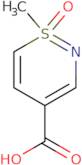 1-â€‹Methyl-â€‹1Î»4-â€‹1,â€‹2-â€‹thiazine-â€‹4-â€‹carboxylic acid 1-â€‹oxide