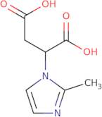 2-(2-Methylimidazol-1-yl)butanedioic acid