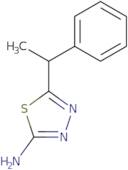 5-(1-Phenylethyl)-1,3,4-thiadiazol-2-amine