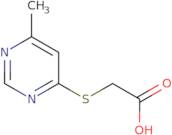 [(6-Methylpyrimidin-4-yl)thio]acetic acid