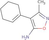 4-(Cyclohex-1-en-1-yl)-3-methyl-1,2-oxazol-5-amine