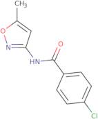 (4-chlorophenyl)-N-(5-methylisoxazol-3-yl)formamide