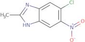 6-Chloro-2-methyl-5-nitro-1H-benzimidazole