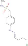 4-[2-(4-Chlorobutylidene)hydrazinyl]-N-methylbenzenemethanesulfonamide