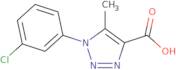 1-(3-Chlorophenyl)-5-methyl-1H-1,2,3-triazole-4-carboxylic acid