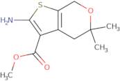 Methyl 2-amino-5,5-dimethyl-4,7-dihydro-5H-thieno[2,3-c]pyran-3-carboxylate