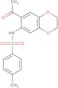 N-(7-Acetyl-2,3-dihydro-1,4-benzodioxin-6-yl)-4-methylbenzenesulfonamide