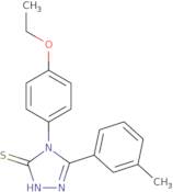 4-(4-Ethoxyphenyl)-5-(3-methylphenyl)-4H-1,2,4-triazole-3-thiol