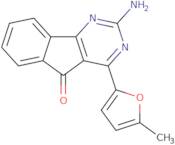 2-Amino-4-(5-methylfuran-2-yl)-5H-indeno[1,2-d]pyrimidin-5-one