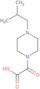 (4-Isobutyl-piperazin-1-yl)-oxo-acetic acid