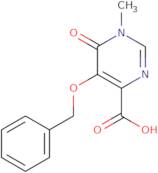 5-(Benzyloxy)-1-methyl-6-oxo-1,6-dihydropyrimidine-4-carboxylic acid