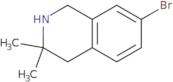 7-Bromo-3,3-dimethyl-1,2,3,4-tetrahydroisoquinoline
