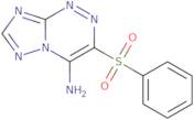 3-(Phenylsulfonyl)-[1,2,4]triazolo[5,1-c][1,2,4]triazin-4-amine