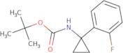 tert-Butyl N-[1-(2-fluorophenyl)cyclopropyl]carbamate