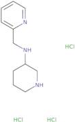 (S)-N-(Pyridin-2-ylmethyl)piperidin-3-amine trihydrochloride