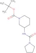 (S)-tert-Butyl 3-[(pyrrolidin-1-yl)carbonyl]aminolpiperidine-1-carboxylate