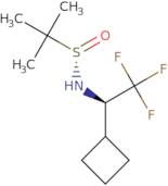 (S)-N-R)-1-cyclobutyl-2,2,2-trifluoroethyl)-2-methylpropane-2-sulfinamide