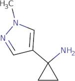 1-(1-Methyl-1H-pyrazol-4-yl)cyclopropan-1-amine