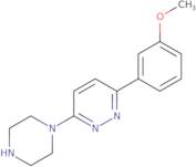 3-(3-Methoxyphenyl)-6-(piperazin-1-yl)pyridazine