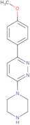 3-(4-Methoxyphenyl)-6-(piperazin-1-yl)pyridazine