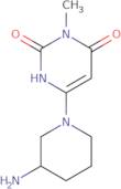 6-(3-Aminopiperidino)-3-methyl-2,4(1H,3H)-pyrimidinedione