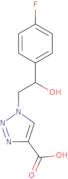 1-[2-(4-Fluorophenyl)-2-hydroxyethyl]-1H-1,2,3-triazole-4-carboxylic acid