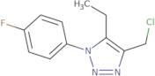 4-(Chloromethyl)-5-ethyl-1-(4-fluorophenyl)-1H-1,2,3-triazole