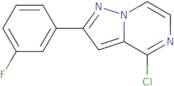 4-Chloro-2-(3-fluorophenyl)pyrazolo[1,5-a]pyrazine