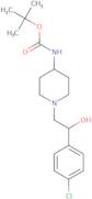 tert-Butyl {1-[2-(4-chlorophenyl)-2-hydroxyethyl]piperidin-4-yl}carbamate