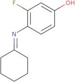 4-(Cyclohexylideneamino)-3-fluorophenol